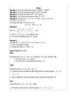 đề tự luyện casio2