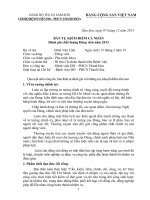 Bản kiểm điểm Đảng viên 2013