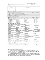 kiemtra 1 tiet anh 8 số 2