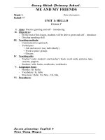 Giáo án trọn bộ lớp 3 (ct mới)