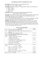 bộ đề thi cuối hk 1 lớp 11
