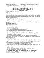 ke hoach CM thang 12