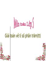 Giai toan ve ti le phan tram tt