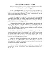 lời tuyên thề Đảng viên mới