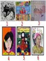 tạp vẽ tranh đề tài chân dung