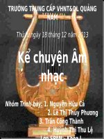 Bài 1. ChàngOsooocphê và cây đàn Lia