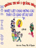 bài giảng vì sao phải gõ 10 ngón