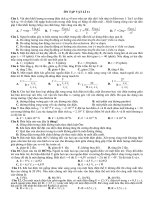 đề ôn tập vật lý 11 học kì 1 hay