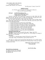 thông báo của báo TNTPHCM