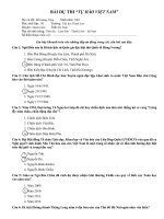 BÀI DỰ THI TỰ HÀO VIỆT NAM