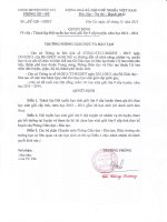 Quyết định thành lập đổi thuyển HSG lớp 9 cấp huyện