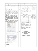 Giáo án Tạo Bảng_ly thuyêt