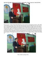 Hội thi tìm hiểu pháp luật về: Matuy, HIV/AIDS, ATGT, bạo lực học đường