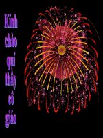 Viet chu len hinh ve