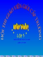 Bài : Tỉ số phần trăm