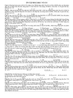 ôn tập hóa vô cơ