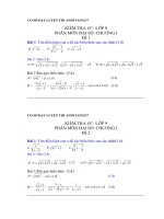 kien thuc Chuong I-Đai so 9-kiem tra