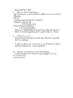 Bài 32: Chuyển hóa