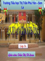 an toàn giao thông bài 4 lớp 3