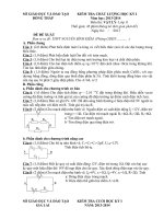DẾ THI THỬ LÝ 11(CÓ ĐÁP ÁN)