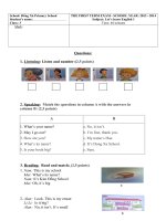 KTHK1 Let''''s learn English 1