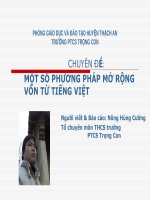 chuyên đề văn cực hay