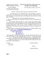 CV số 265/PGD&ĐT Báo cáo CBCC nghỉ hưu năm 2014( TCCB)