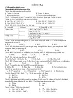 bài tập ôn học kì I hóa 8 13-14