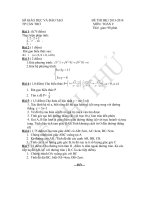 Đề thi học kì 1 Toán 9 năm học 2023-2014