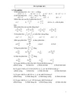 ÔN TẬP TOÁN 8 HKI