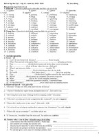 on thihoc ki 1 - chi viec in