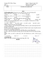 Kiem Tra 15'''' hinh hoc 7-ChuongII