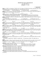 đề thi học kỳ 1 môn hóa 12