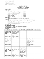 De thi Sinh hoc 8 HK I 20132014