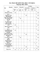 ma trận - de -dap an tin 6-nam 2013-2014