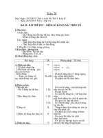 Thể dục 1 tuân 20