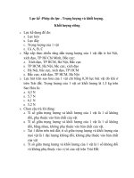 Lực kế -Phép đo lực . Trọng lượng và khối lượng.  Khối lượng riêng