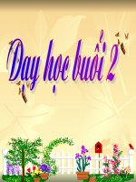 Chuyên đề dạy học buổi 2