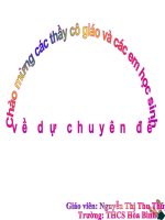 chuyên đề tích hợp giáo dục nếp sống văn minh trong giao tiếp vào môn ngữ văn 6- bài sự tích hồ gươm