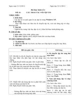 Giáo án Tin học 6 tuần 19 (Thành)