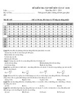 kiem tra hoc ki vat ly 12