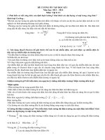 Ôn tập lý thuyết vật lý lớp 11_HK1