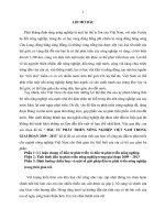 Đầu tư phát triển nông nghiệp Việt Nam giai đoạn 20092013