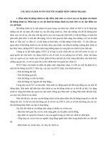 câu hỏi và đáp án ôn thi tốt nghiệp môn chính trị học