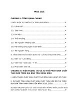 báo cáo chất thải rắn đô thị ninh bình