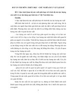 đáp án thi môn triết học  chủ nghĩa duy vật lịch sử