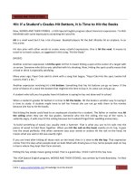 if a student´s grades hit bottom, it is time to hit the books