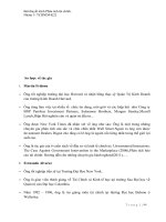 Tiểu luận môn phân tích tài chính Phân Tích Kế Toán