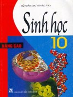 sách giáo khoa sinh hoc 10 nâng cao