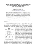 PHƯƠNG PHÁP NHẬN DIỆN HẠT VÀ XÁC ĐỊNH GÓC TÁN XẠ  CỦA TRITON (T) TRONG THỰC NGHIỆM PHẢN ỨNG  TRAO ĐỔI ĐIỆN TÍCH (3HE,T)